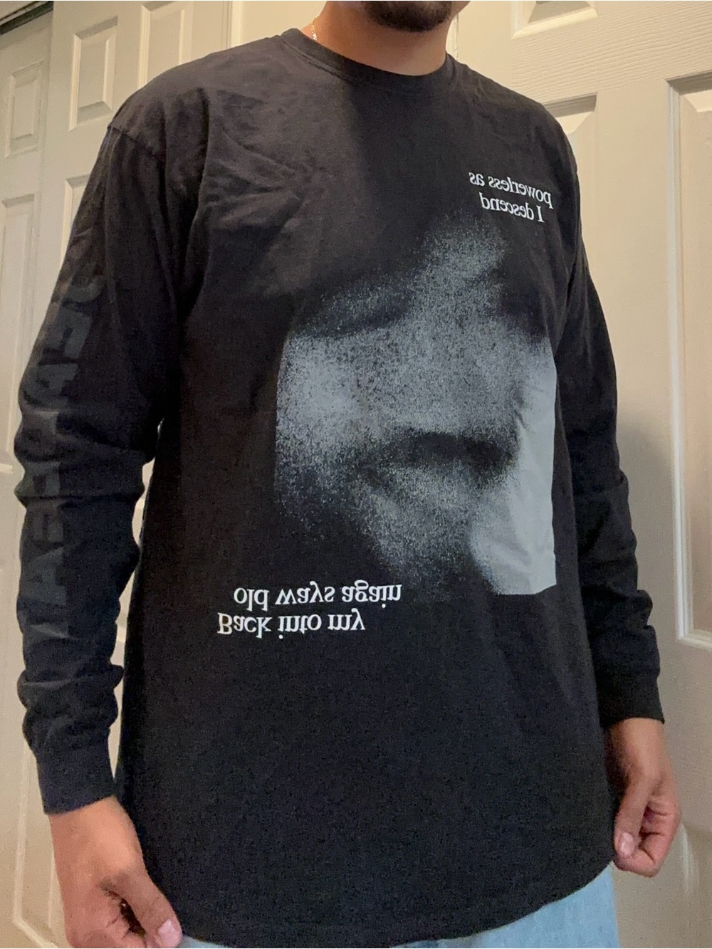 Tame Impala Deadbeat Tour Fall 2025 Merch black long sleeve shirt Size XL